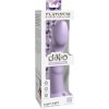 Dilda Dillio Super Eight akrylové silikonové dildo s lepivými prsty 21 cm fialové