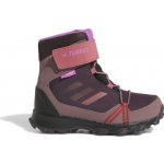 adidas dětské zimní boty Terrex Snow CF R.RDY K purpurová / tmavě červená / lila – Zboží Mobilmania