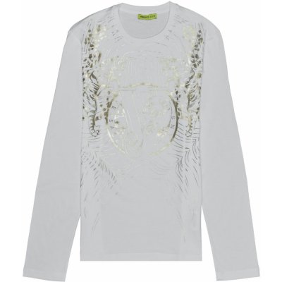 Versace JEANS Print tričko bílá