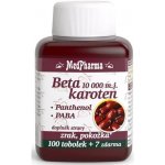 MedPharma Beta karot.10.000 m.j.Pant.+ Paba 107 kapslí – Hledejceny.cz