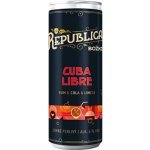 Republica Cuba Libre Rum Cola Limetka 6% 0,25 ml (plech) – Zboží Dáma