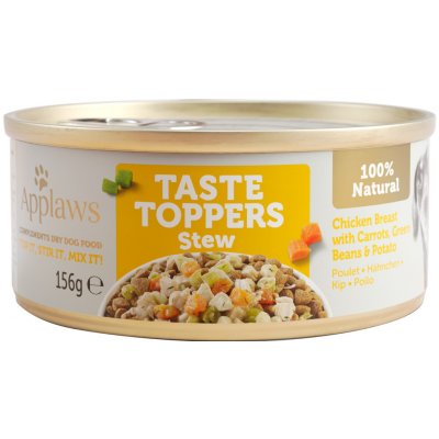 Applaws Taste Toppers Stew Kuře a mrkev 156 g – Zboží Mobilmania