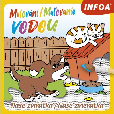 Malování vodou Naše zvířátka Naše zvieratká – Zbozi.Blesk.cz