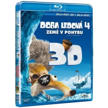 Doba ledová 4: Země v pohybu + Mamutí vánoce 2D+3D BD