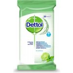 Dettol Univerzální čistící ubrousky limetka a máta, 36 ks – Zboží Mobilmania