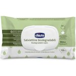CHICCO Dětské vlhčené ubrousky bez obsahu plastů 60 ks – Hledejceny.cz
