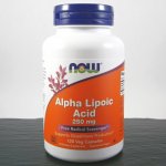 Now Foods Foods Alpha Lipoic Acid 250 mg 120 rostlinných kapslí – Hledejceny.cz