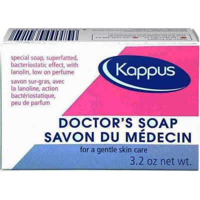 Kappus antibakteriální lékařské toaletní mýdlo mýdlo s dexpanthenolem a  ureou 100 g od 30 Kč - Heureka.cz