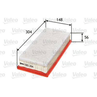 Vzduchový filtr VALEO 585294 – Hledejceny.cz