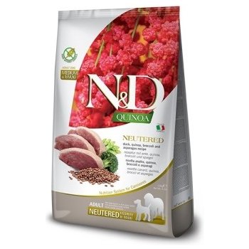 N&D Quinoa Dog Adult Medium & Maxi Neutered Duck & Broccoli & Asparagus 12 kg