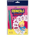 Centropen Šablony A5 8 ks Pro holky – Zboží Mobilmania