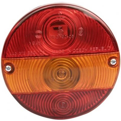 Sdružené světlo ZETOR, AVIA, MD-16, L kulaté s osvětlením SPZ, CZ výroba | Zboží Auto