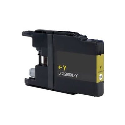 Compatible Brother LC-1280 XL LC1280XLY - kompatibilní s čipem – Hledejceny.cz