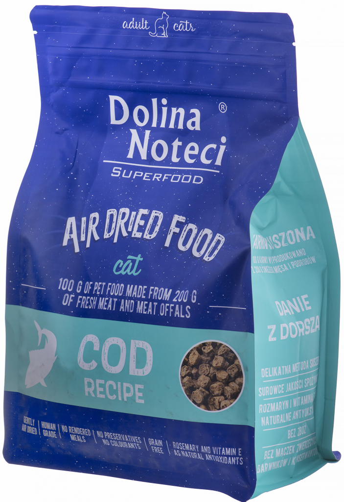 Dolina Noteci Superfood Codfish sušené pro kočky 1 kg