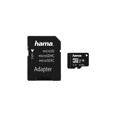 Hama microSDHC UHS-I 32 GB 00213114 – Hledejceny.cz