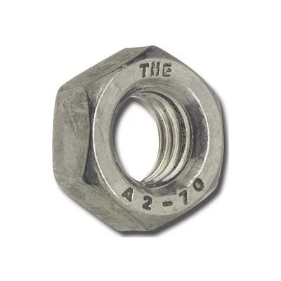 Matice šestihranná s jemným závitem DIN934 M6x0.75, nerez A2 (100 ks) – Hledejceny.cz