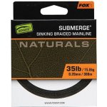 Fox Splétaná šňůra Naturals Submerge Braid 300m 0,38mm 65lb – Zboží Mobilmania