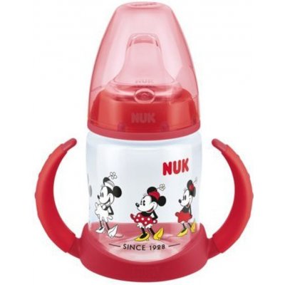 Nuk FC lahvička na učení Mickey Mouse červená 150 ml – Sleviste.cz