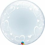 24" DECO bublina SRDCE – Zboží Dáma