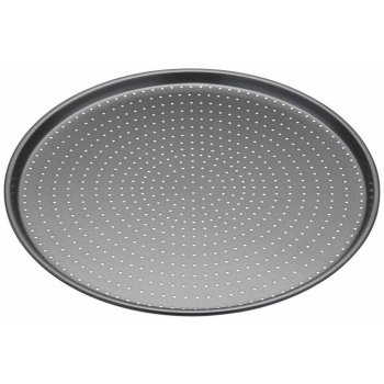 Kitchen Craft Kulatý plech na pečení Pizza Tray ⌀ 32 cm šedá barva kov