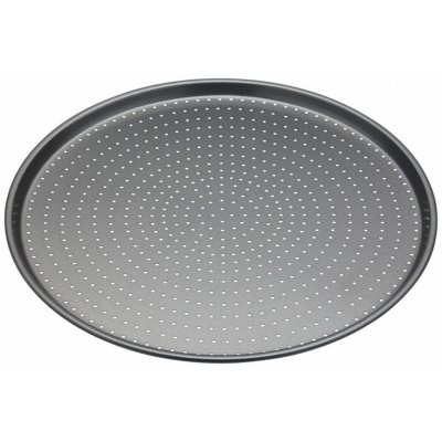 Kitchen Craft Kulatý plech na pečení Pizza Tray ⌀ 32 cm šedá barva kov – Zboží Mobilmania
