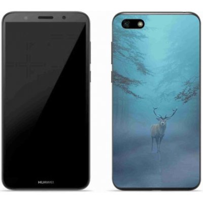 Pouzdro mmCase Gelové Huawei Y5 (2018) - jelen v mlze – Zboží Mobilmania