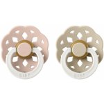 Bibs Boheme dudlíky přírodní kaučuk 2ks Blush Nočný / Vanilla Nočný – Zboží Dáma