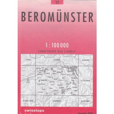 mapa Beromuenster 1:100 t.