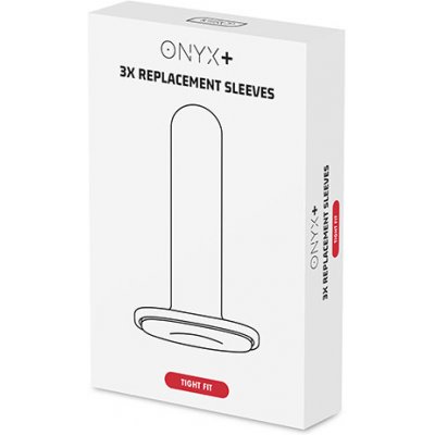Kiiroo Onyx + Replacement Sleeve 3 Pack Tight Fit