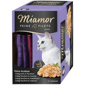 Miamor Feine Filets Mini Multibox Feine Auslese 8 x 50 g
