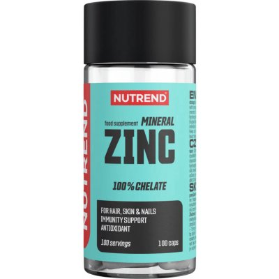 Nutrend Mineral Zinc 100 kapslí – Hledejceny.cz