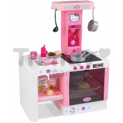 Smoby Kuchyňka Hello Kitty Cheftronic elektronická se zvuky a 20 doplňky – Zboží Mobilmania