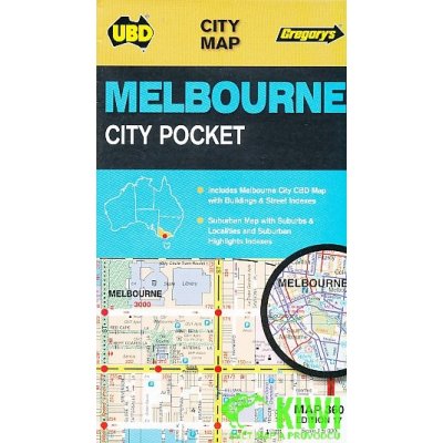 plán Melbourne 1:5 t. pocket