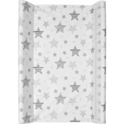 Tomi podložka s pevnou deskou 2hranná Grey Stars 70x50 – Zboží Dáma