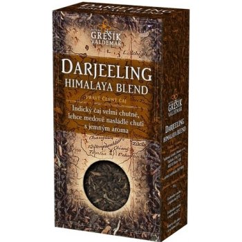Grešík Čaje 4 světadílů černý čaj Darjeeling Himalaya Blend 70 g