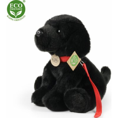 ECO-FRIENDLY labrador černý s vodítkem 28 cm