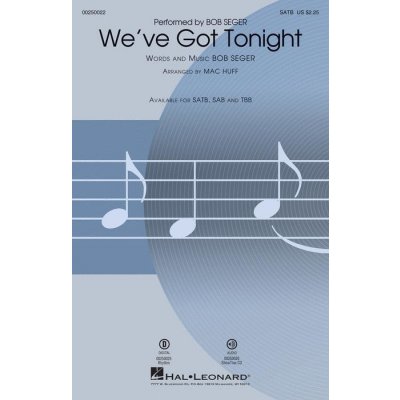 Bob Seger We've Got Tonight noty na sborový zpěv SATB SADA 5 ks – Hledejceny.cz