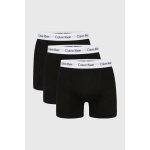 Calvin Klein boxerky Cotton Stretch Trunk Black 3Pack – Zboží Dáma