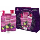 Dermacol Aroma Ritual Hrozny s limetkou tělové mléko 200 ml + sprchový gel 250 ml + krém na ruce 100 ml dárková sada