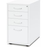 AJ Produkty Flexus 4 zásuvky 720x400x600 mm bílý – Zboží Dáma