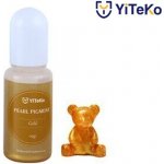 YiTeKo Perleťový pigment do pryskyřice 06 zlatá 10 ml – Hledejceny.cz
