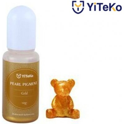 YiTeKo Perleťový pigment do pryskyřice 06 zlatá 10 ml – Zbozi.Blesk.cz