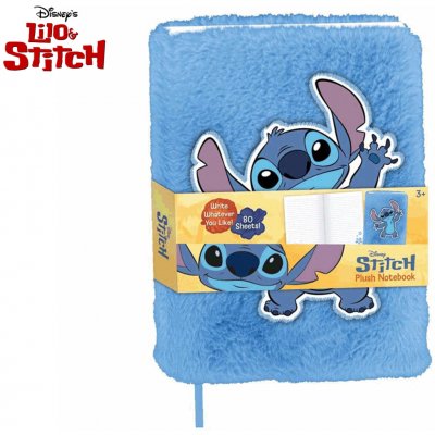 Disney Plyšový zápisník A5 Lilo a Stitch – Sleviste.cz