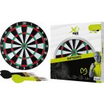 Michael van Gerwen flocked Dartboard - 43 cm - SET Šipky s terčem – Zboží Mobilmania
