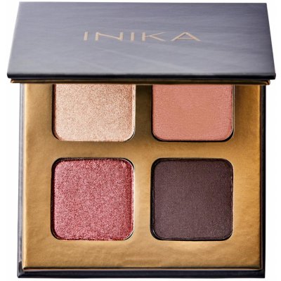 Inika Organic Eyeshadow Palette Flowers paletka očních stínů 5 g – Zboží Dáma