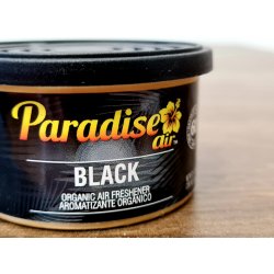 Paradise Air Organic Air Freshener Black