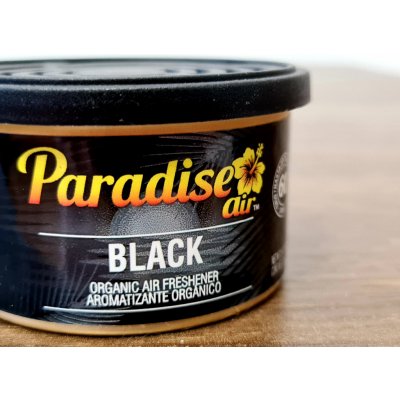 Paradise Air Organic Air Freshener Black – Zboží Mobilmania