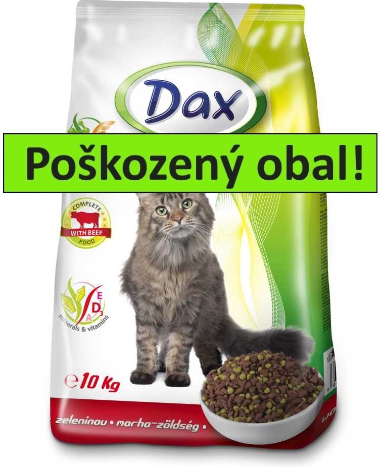 Dax Cat hovězí se zeleninou 10 kg