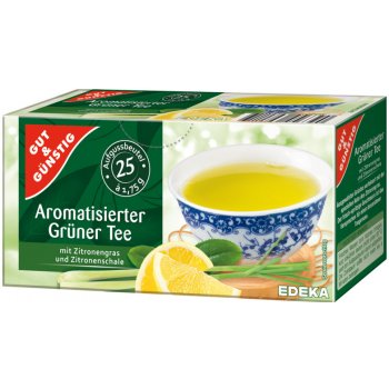G&G Aromatický zelený čaj s citrónem 25 sáčků 43.75 g