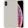 Pouzdro a kryt na mobilní telefon Apple Pouzdro Mercury Silicone iPhone XS / X Stone